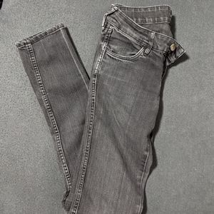 H&M Black Low Waist Jeans 25/32